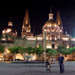 la Catedral y el Teatro Degollado en Guadalajara