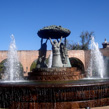 Morelia - Mexique, Aqueduc de morelia et la fontaine de las tarascas