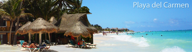 Tourisme au Playa del Carmén, ELLES PLAGES AVEC SAVEUR DES CARAÏBES ET COSMOPOLITE DE BEAUTE EXCEPTIONNELLE ET MAGNIFIQUES ATTRACTIONS