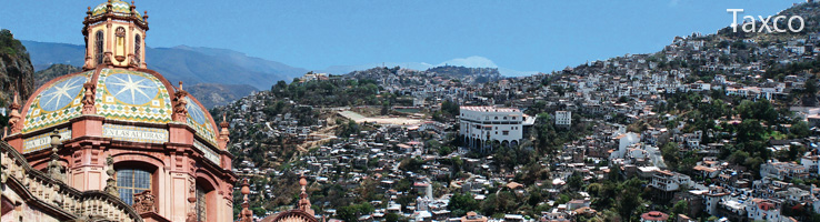 Taxco, belle ville minière également appelé la ciudad plata “ville argent”, minérale à qui doit sa grandeur.